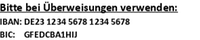 Musterabdruck