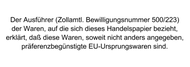 Musterabdruck