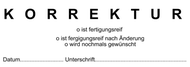Musterabdruck