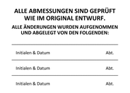 Musterabdruck