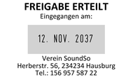 Musterabdruck