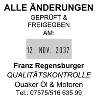 Musterabdruck