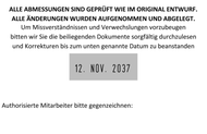 Musterabdruck