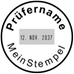 Musterabdruck