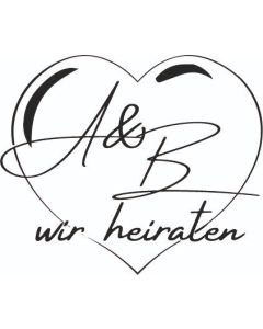Motivstempel Hochzeit 22