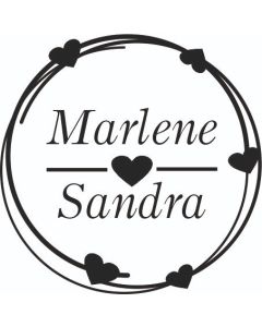 Motivstempel Hochzeit 26
