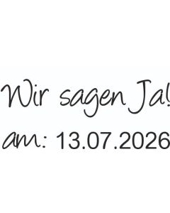 Motivstempel Hochzeit 38