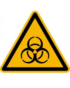 Warnzeichen "Warnung vor Biogefährdung"