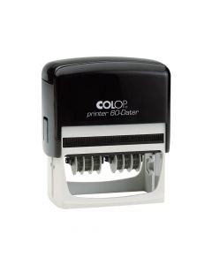 Colop Printer 60-Dater Double Date Betriebsferienstempel- 76x37mm