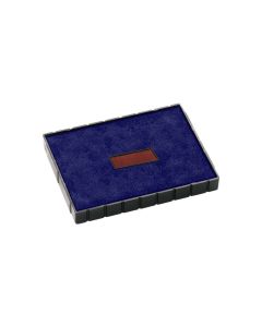 COLOP Printer Replacement Pad E/38/2 blue-red
