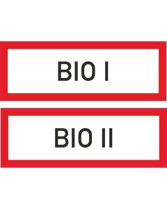 Brandschutzbeschilderung BIO nach StVO DIN 4066