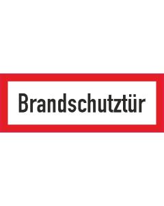 Brandschutzbeschilderung Brandschutztür nach StVO DIN 4066