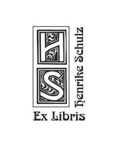 Ex-Libris-Stempel EL-Ini2
