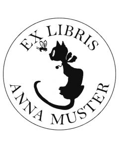 Ex-Libris-Stempel EL-Katze1