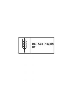 IPPC Stempel 120x55mm