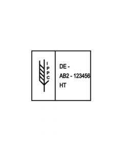 IPPC Stempel 70x60mm