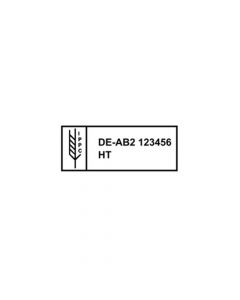 IPPC Stempel 75x30mm