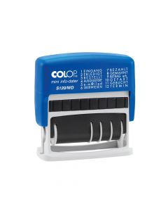 Colop Mini-Info-Dater S 120/WD Datumstempel mit Lagertext