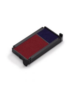 Trodat Printy Replacement Pad 6/4912/2 blue-red