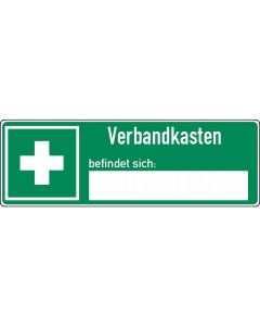 Rettungszeichen "Verbandkasten" Aufkleber