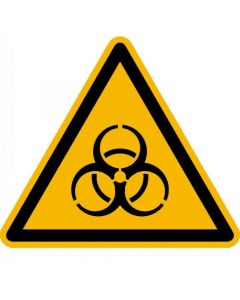 Warnzeichen "Warnung vor Biogefährdung"