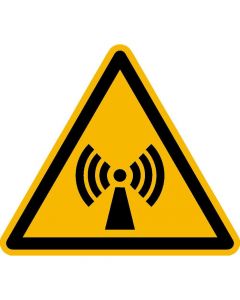 Warnzeichen "Warnung vor elektromagnetischen Feldern"