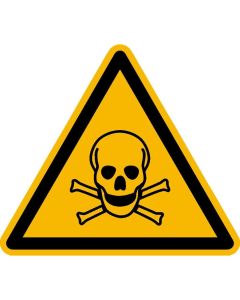 Warnzeichen "Warnung vor giftigen Stoffen"