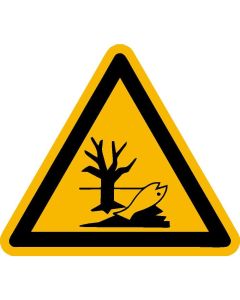 Warnzeichen "Warnung vor Umweltgefahren/Verseuchung"