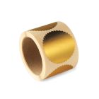 COLOP Haftetiketten für Prägepressen - gold - Ø 55mm