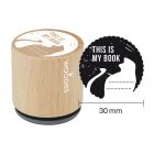Woodies Rubber Stamp - This is my Book