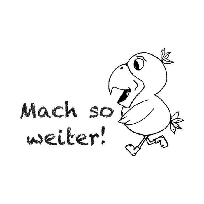 Belobigungsstempel Lehrer 1