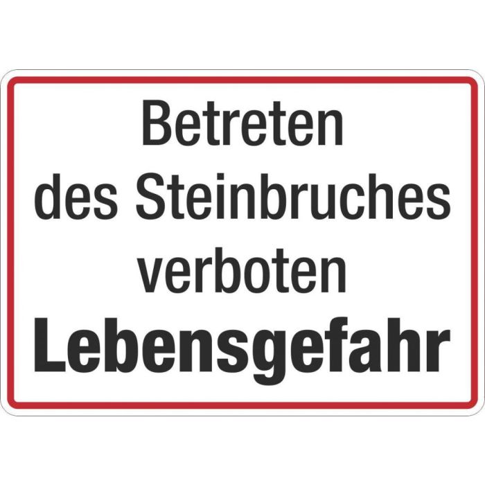 Zutrittsverbote 