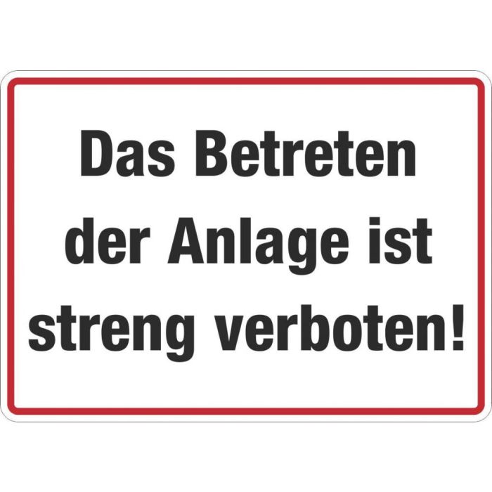 Zutrittsverbote 