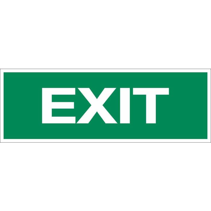 Rettungszeichen Exit