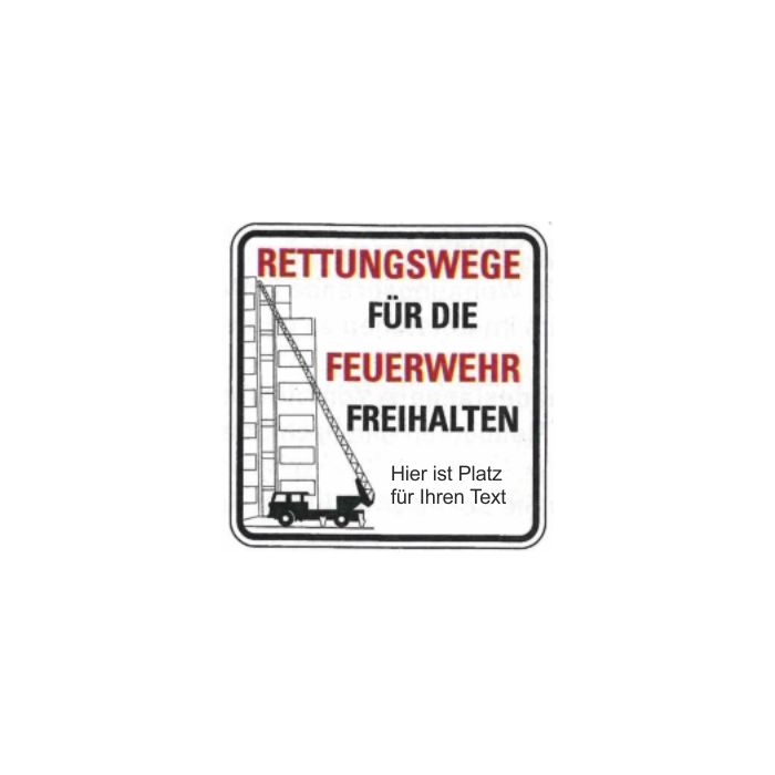 Rettungswege für die Feuerwehr freihalten nach §12