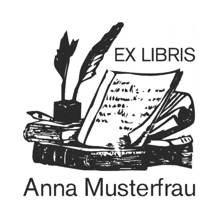 Ex-Libris-Stempel Fanta9