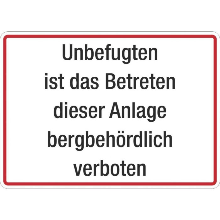 Zutrittsverbote 