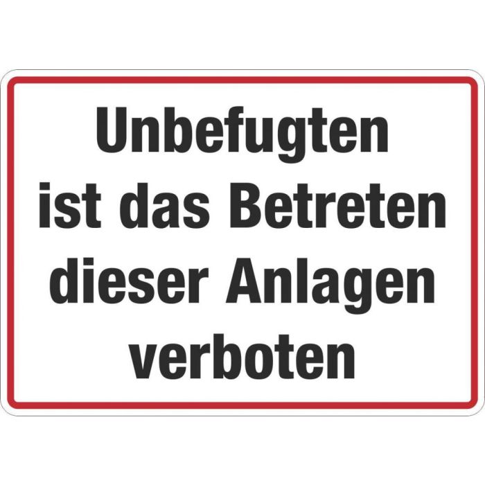 Zutrittsverbote 