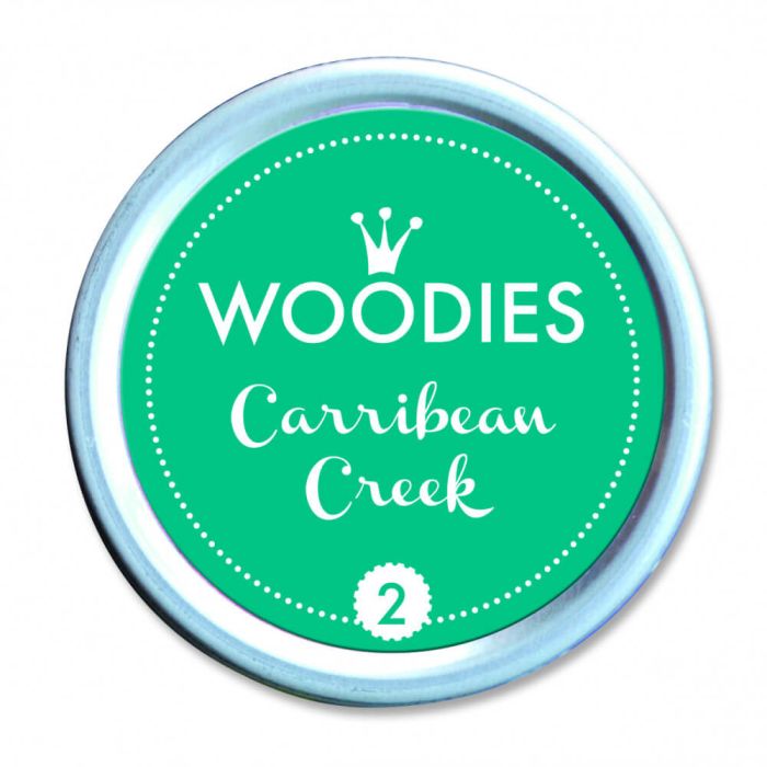 Woodies Stamp Pad - Carribean Creek
