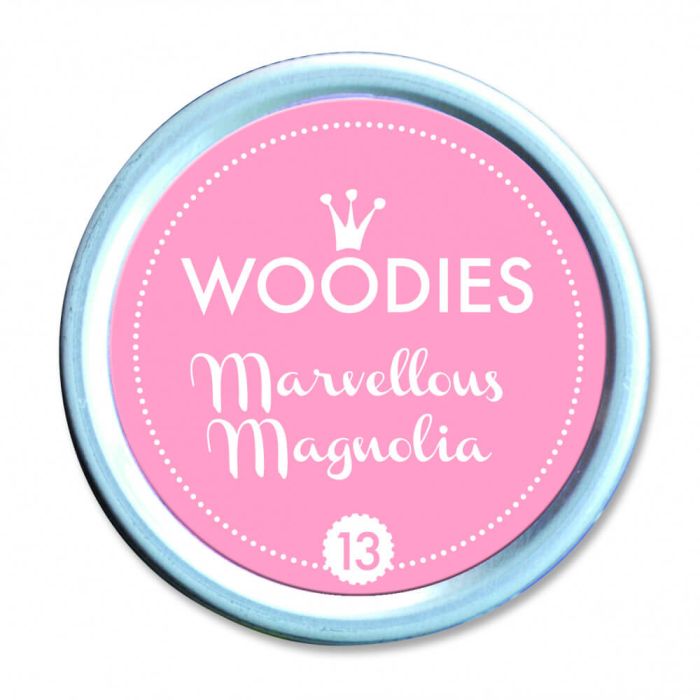 Woodies Stamp Pad - Marvellous Magnolia
