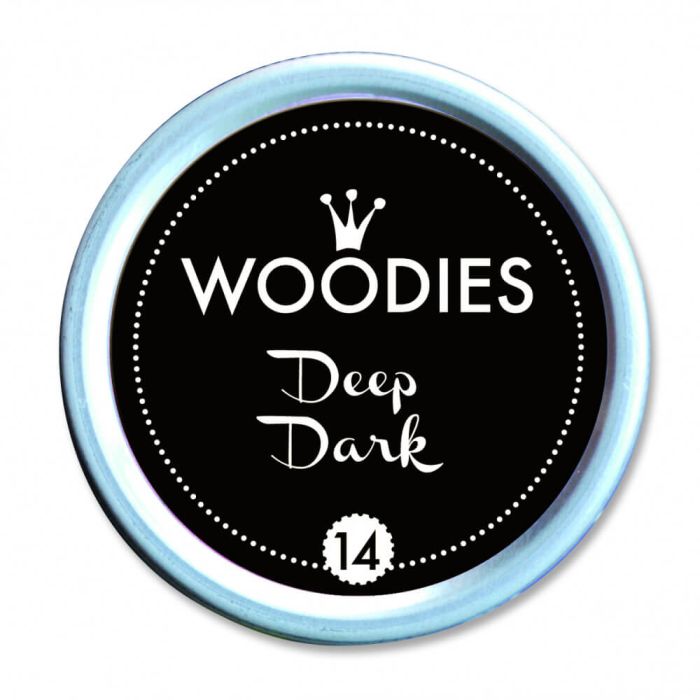 Woodies Stamp Pad - Deep Dark
