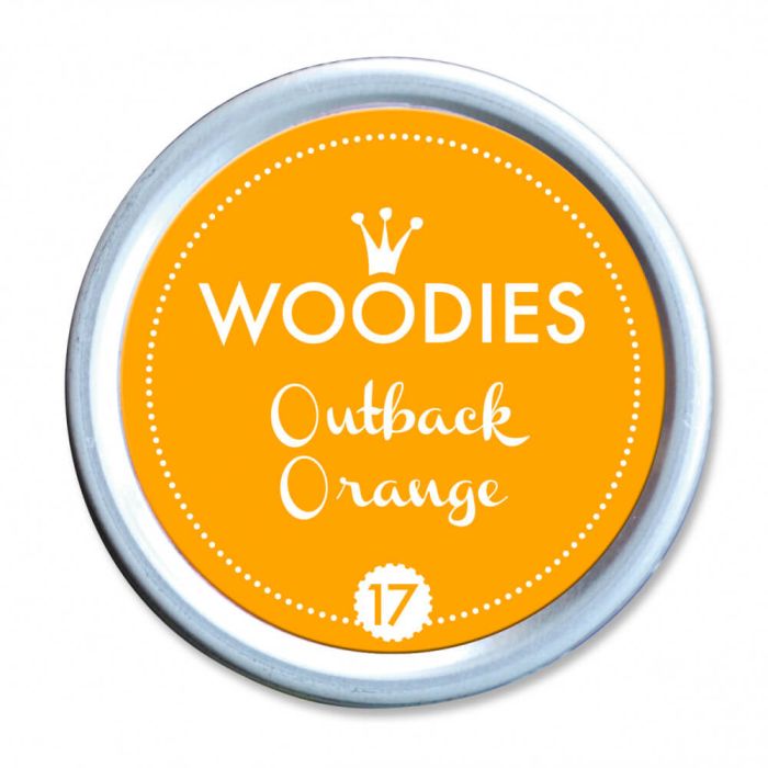 Woodies Stamp Pad - Outback Orange