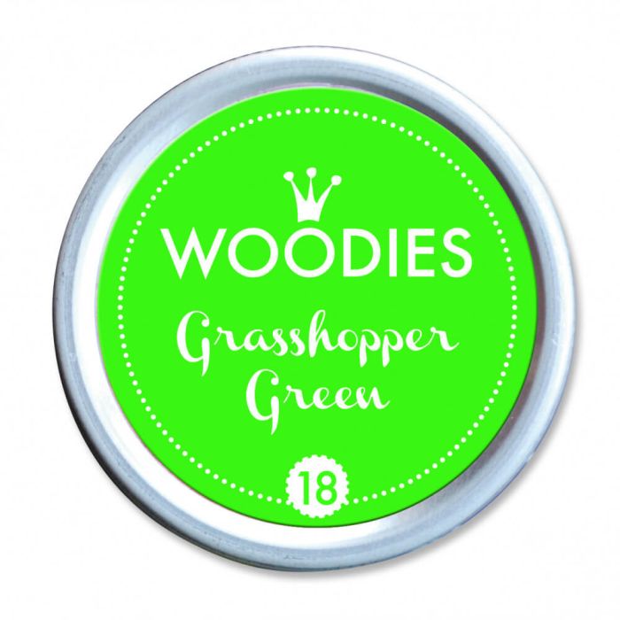 Woodies Stamp Pad - Grasshopper Green