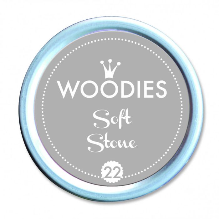 Woodies Stamp Pad - Soft Stone