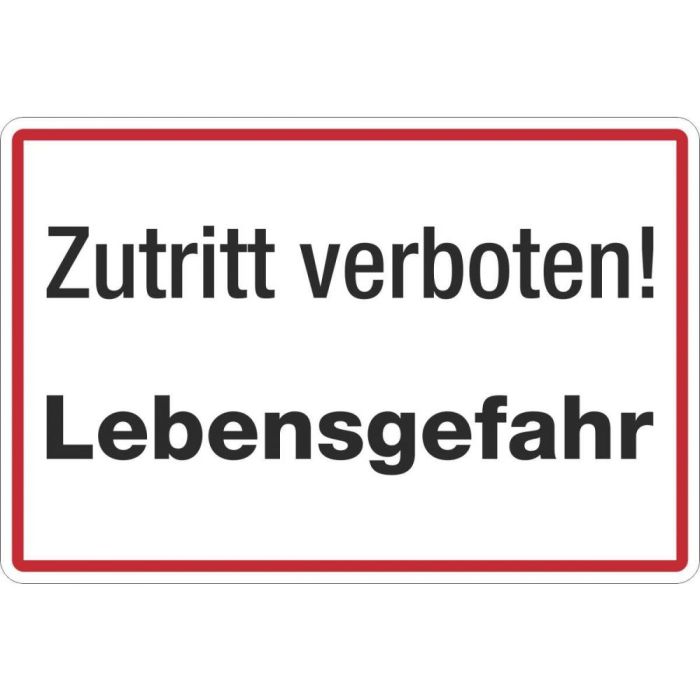 Zutrittsverbote 
